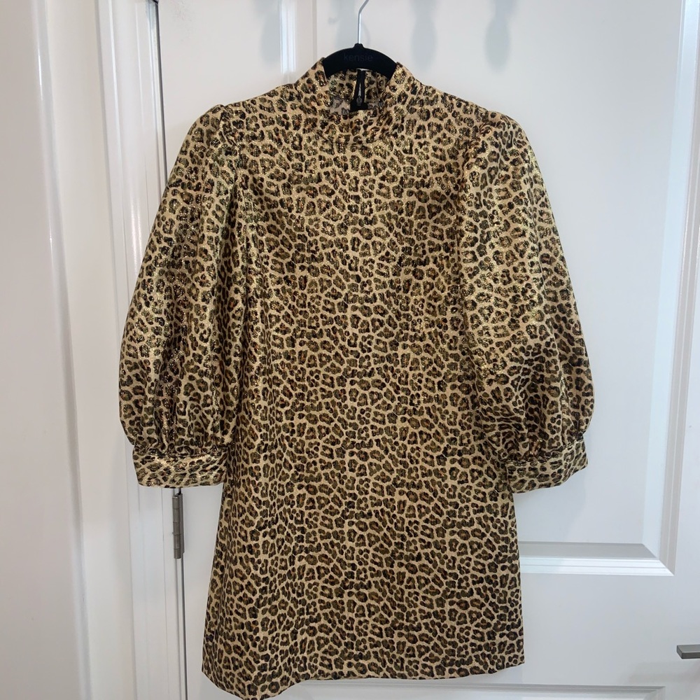 Zara cheetah dress